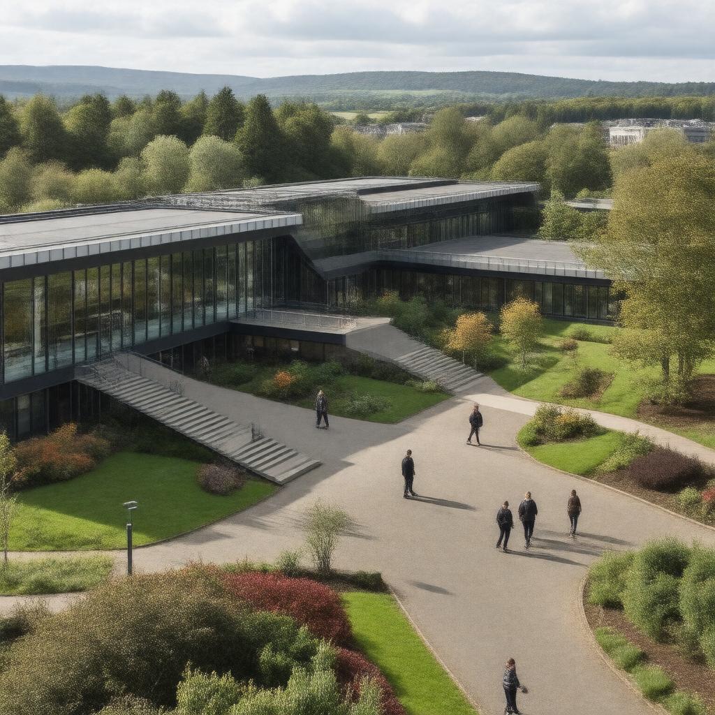 AI-created image of University of the West of Scotland