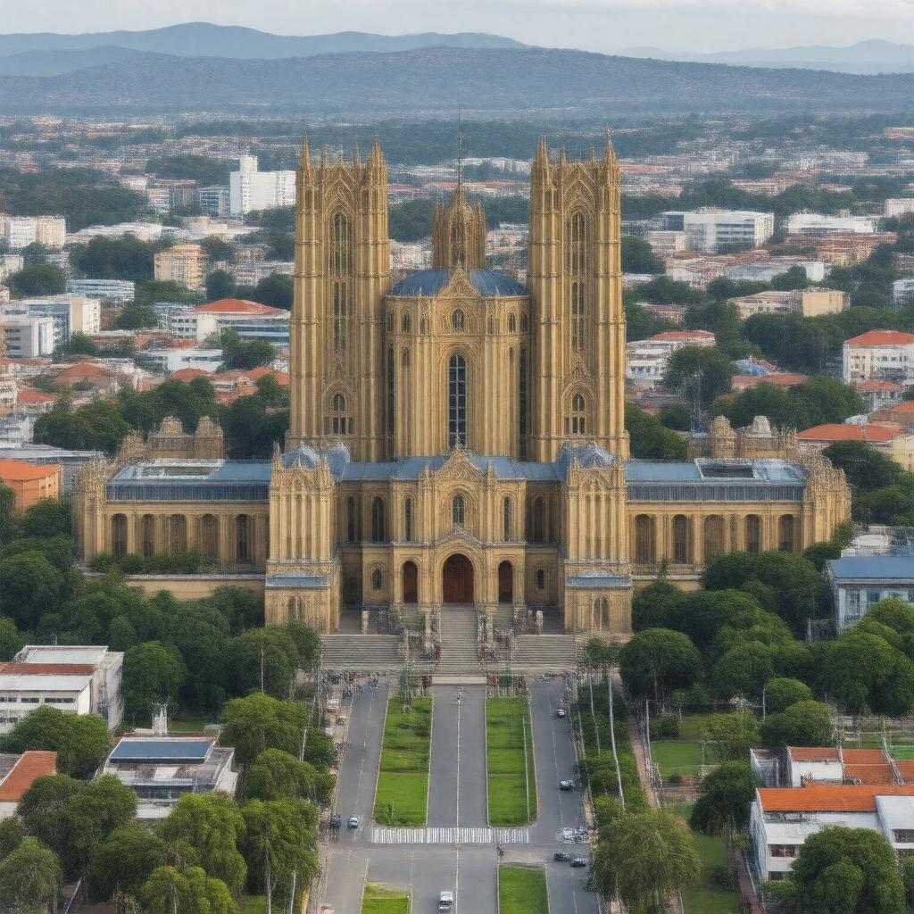 AI-created image of University of the Witwatersrand