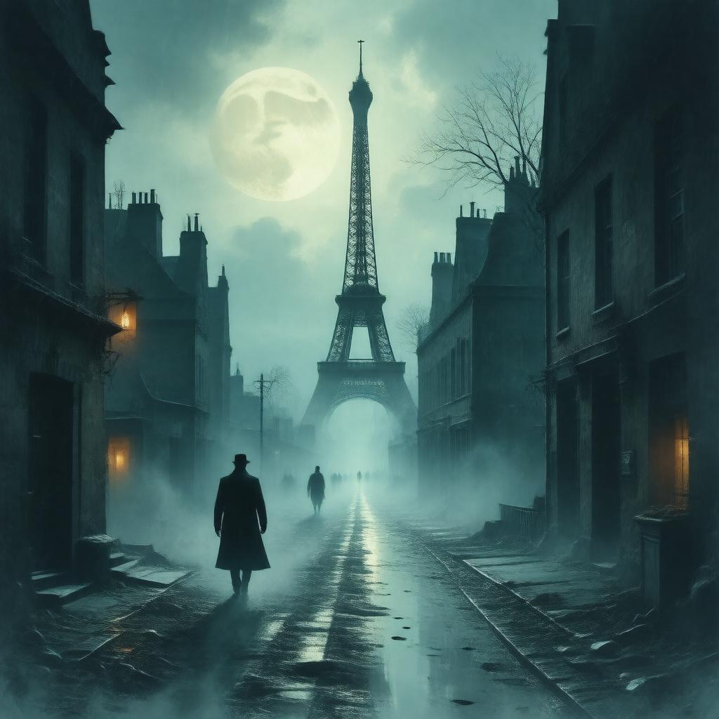 AI-created image of Unquiet Spirits