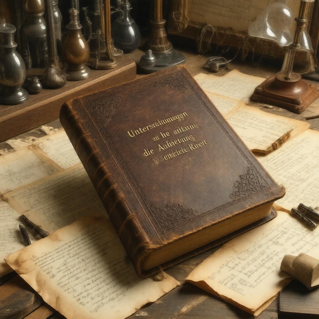 AI-created image of Untersuchungen über die Ausbreitung der elektrischen Kraft