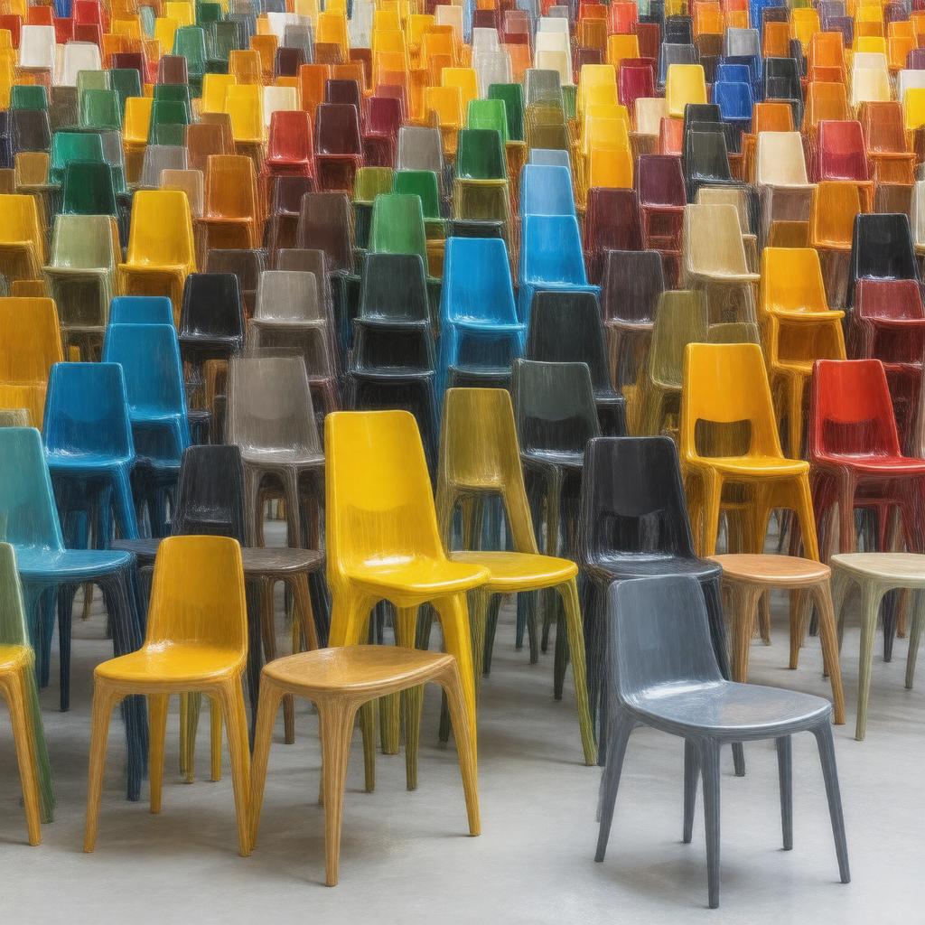 Click to view larger image AI-created image of Untitled (One Hundred Spaces)