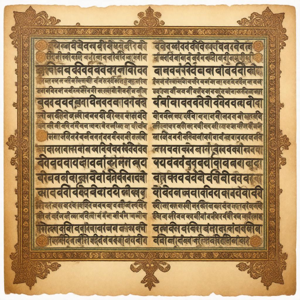 AI-created image of Upanishads