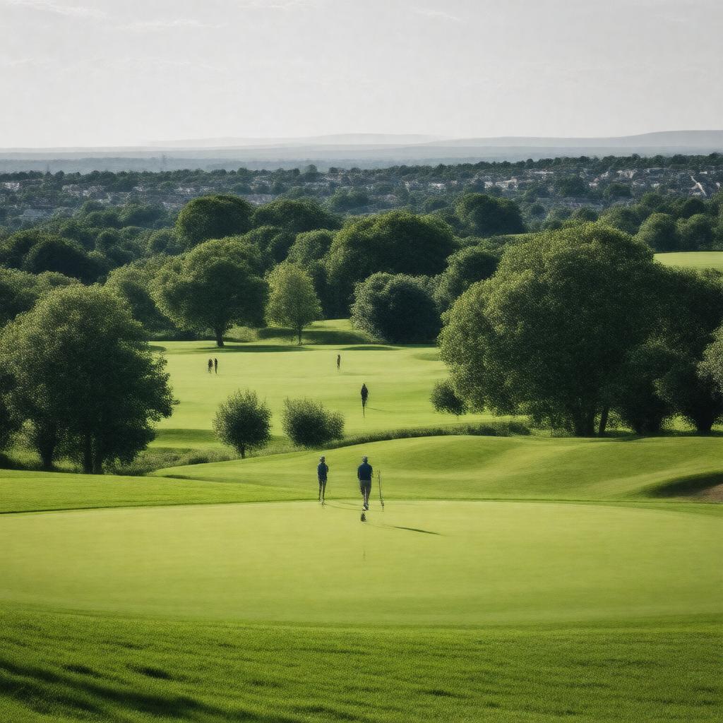 AI-created image of Upminster Golf Club