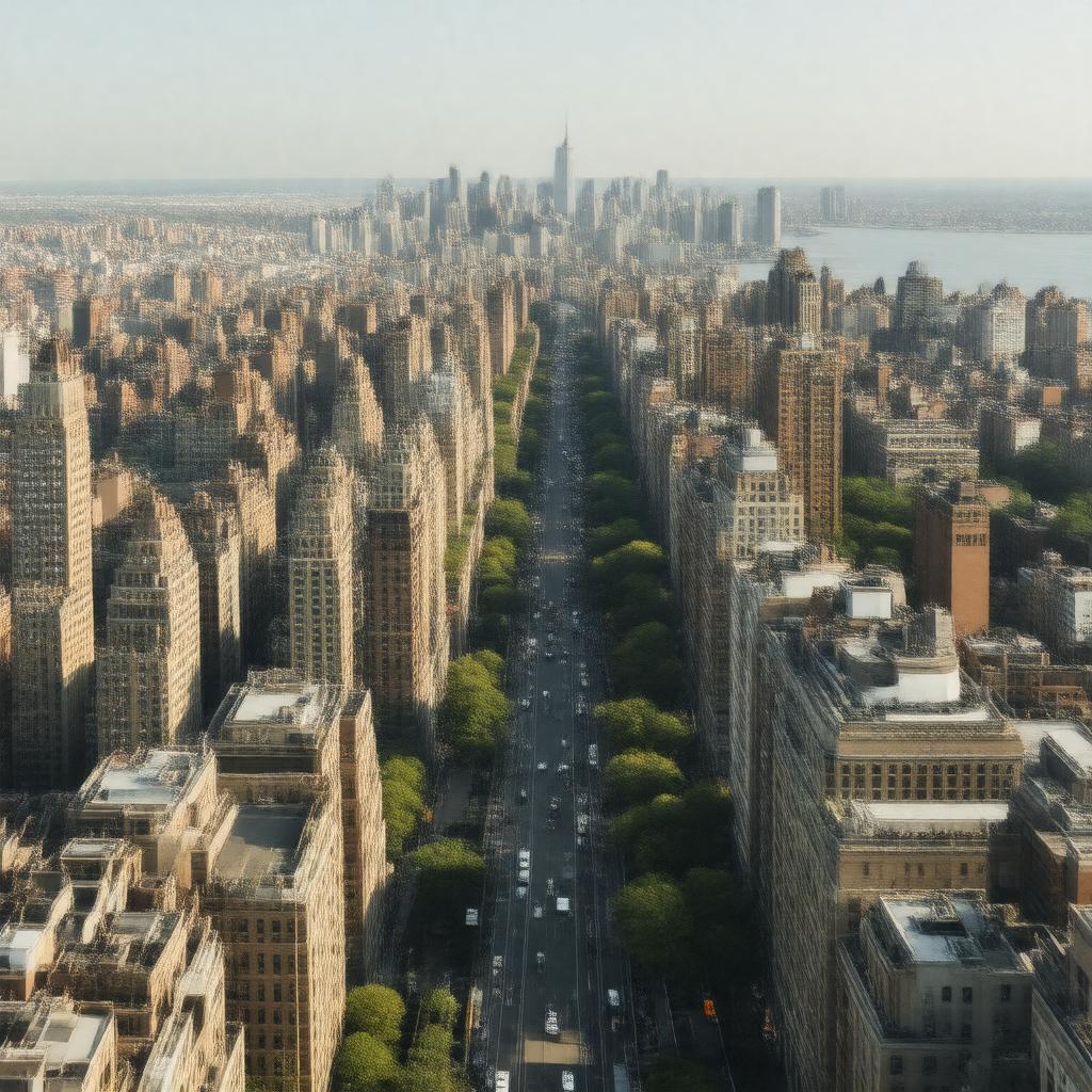 AI-created image of Upper East Side