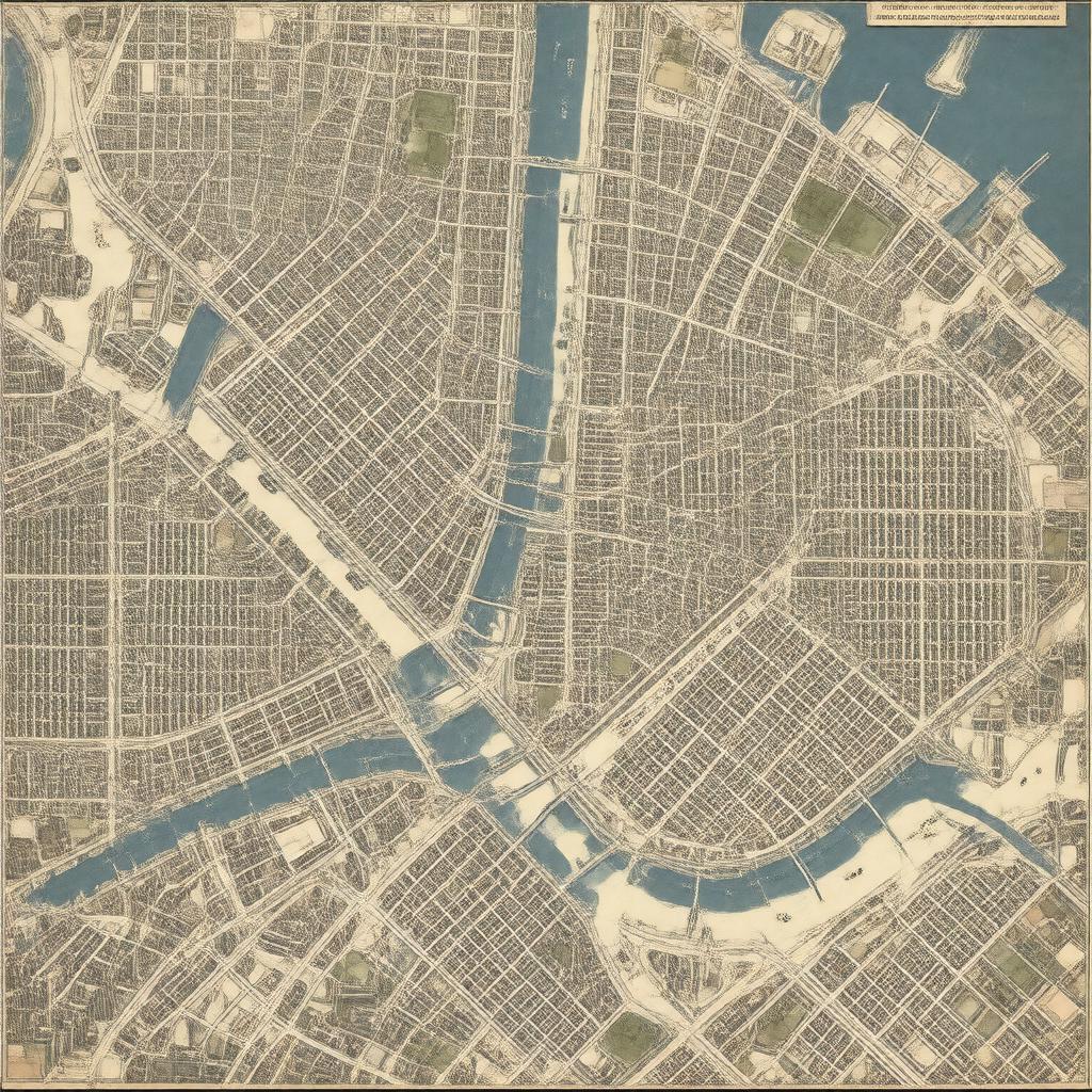 Click to view larger image AI-created image of Upper Manhattan