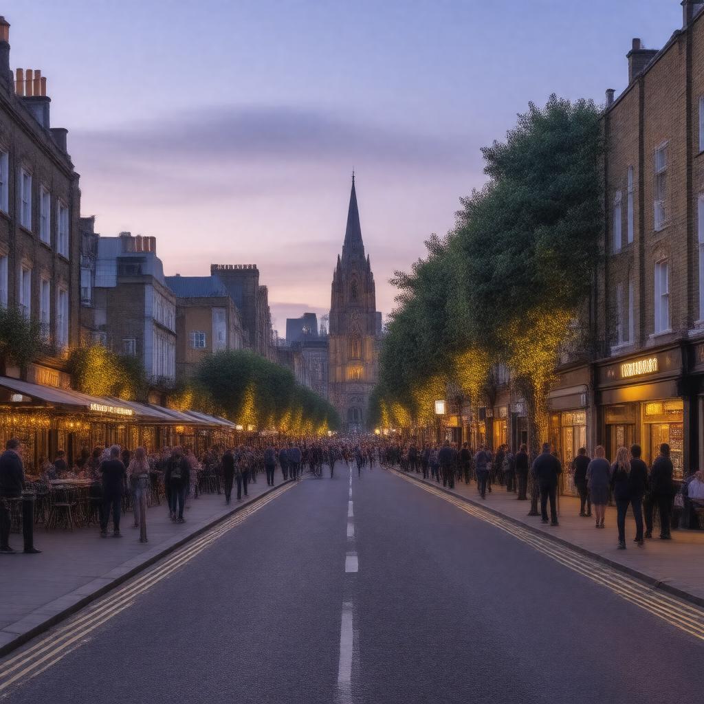 AI-created image of Upper Street