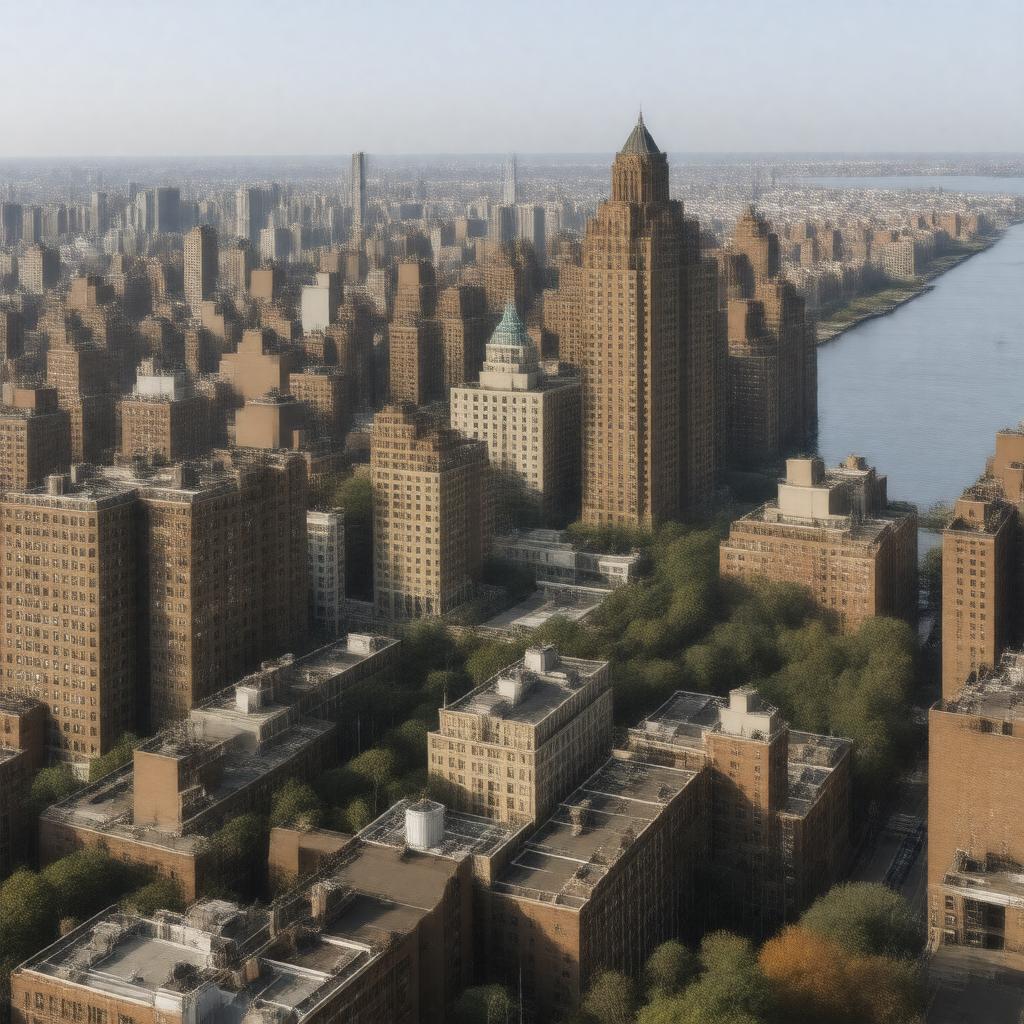 AI-created image of Upper West Side
