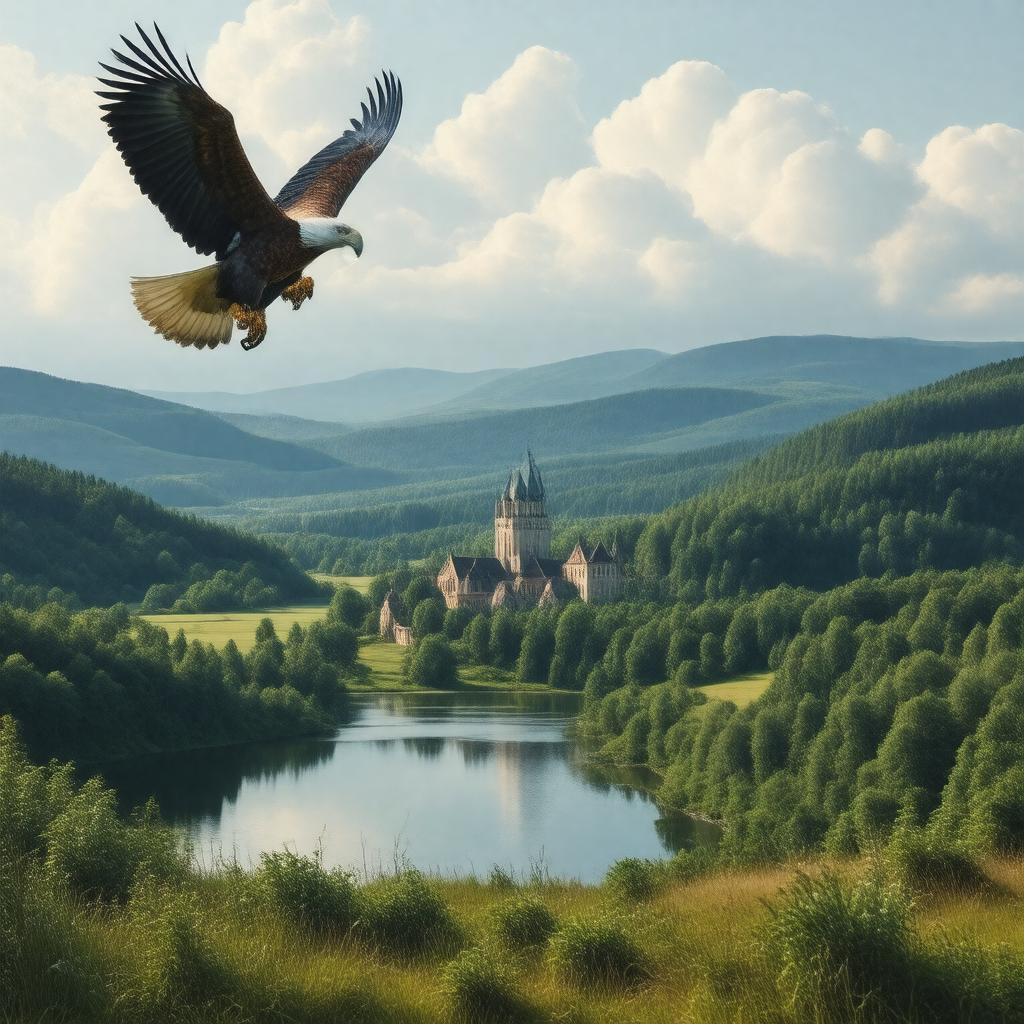 AI-created image of Uppland