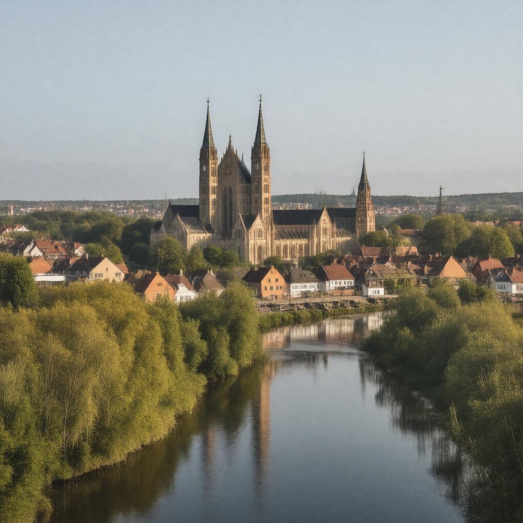 AI-created image of Uppsala