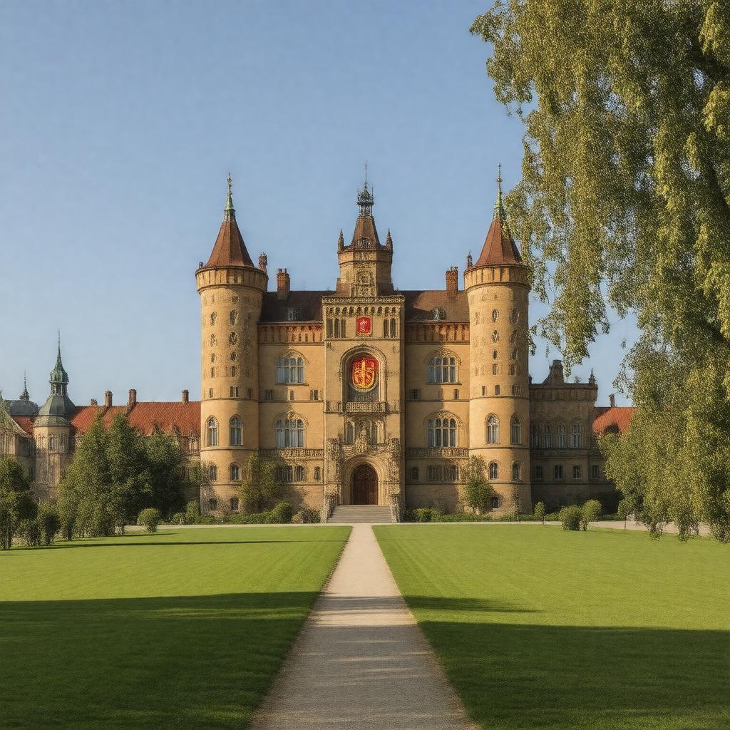 AI-created image of Uppsala University