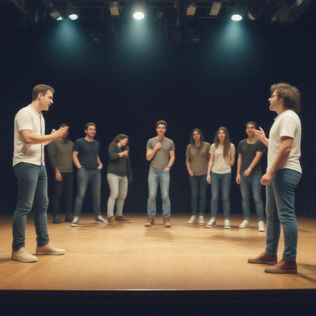 AI-created image of Upright Citizens Brigade