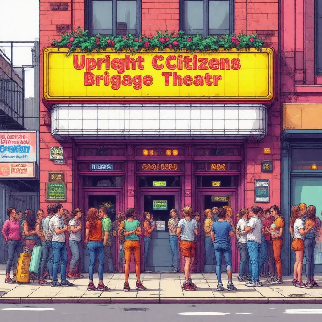 AI-created image of Upright Citizens Brigade Theatre
