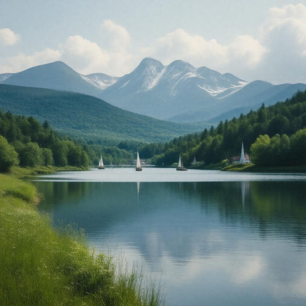 AI-created image of Upstate New York