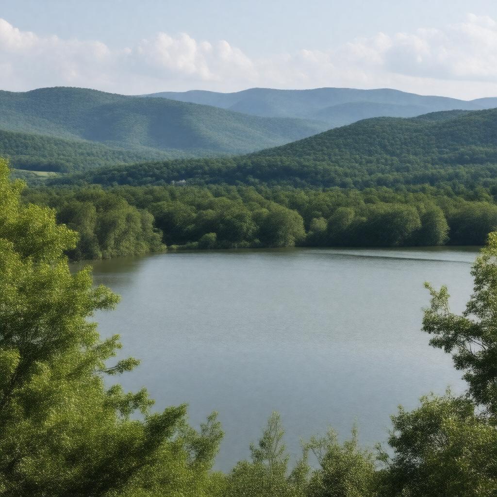 AI-created image of Upstate South Carolina