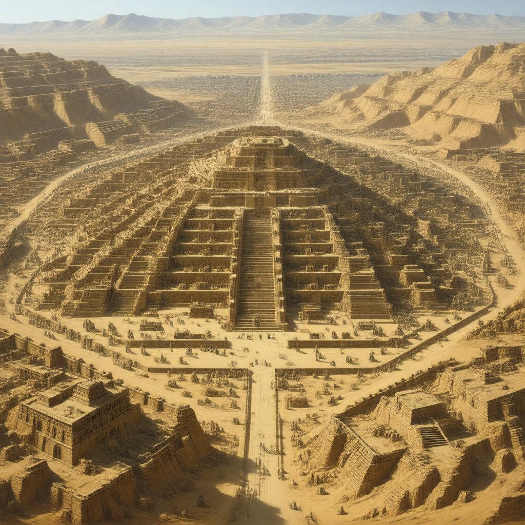 AI-created image of Ur of the Chaldees