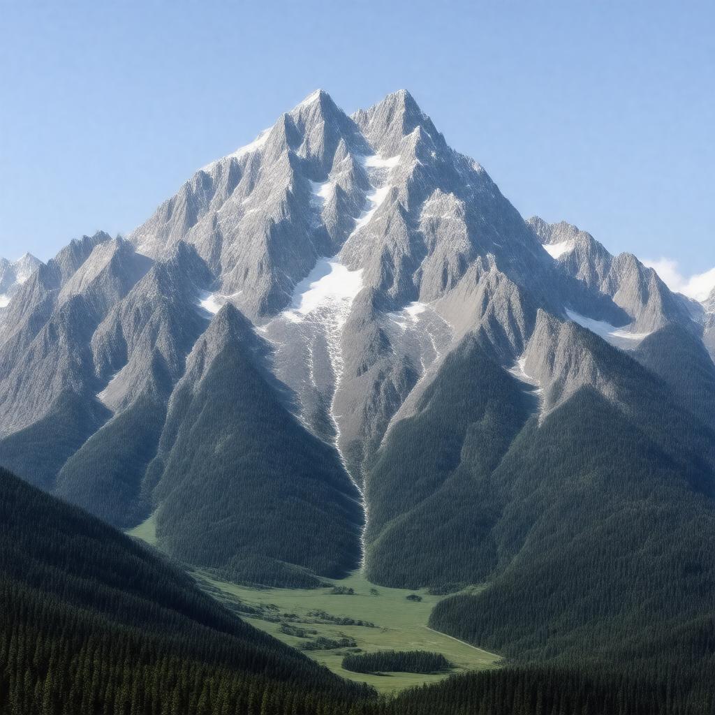 AI-created image of Ural Mountains