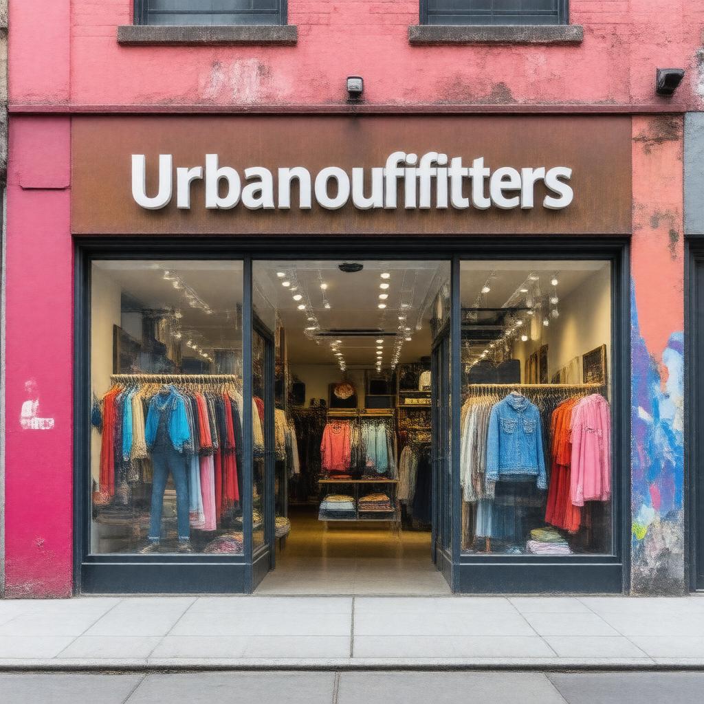 AI-created image of Urban Outfitters