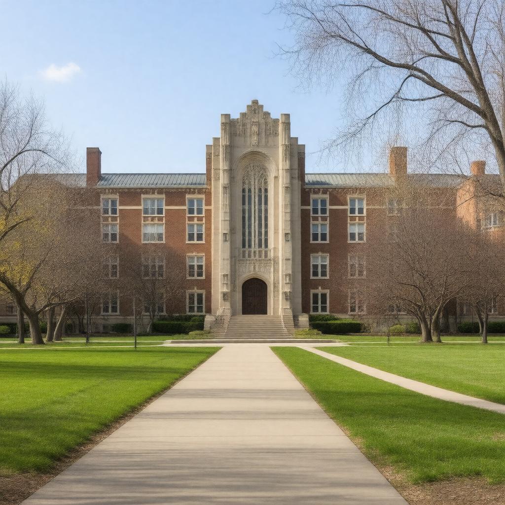 AI-created image of Urbauer Hall