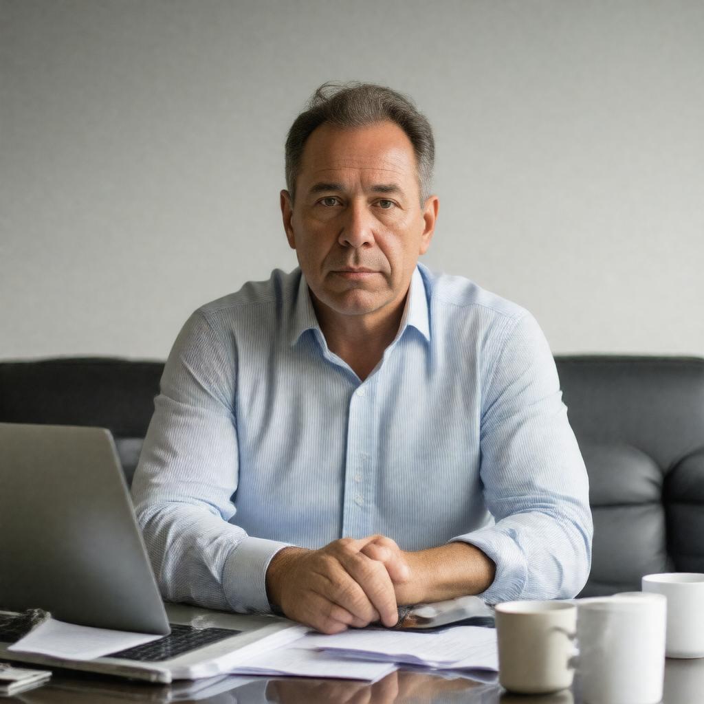 AI-created image of Uri Friedman