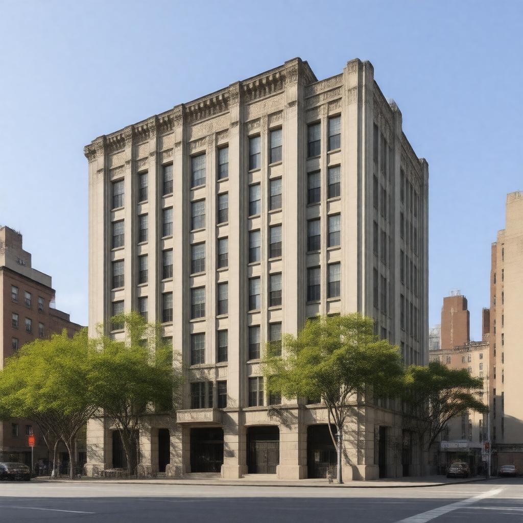 Click to view larger image AI-created image of Uris Hall