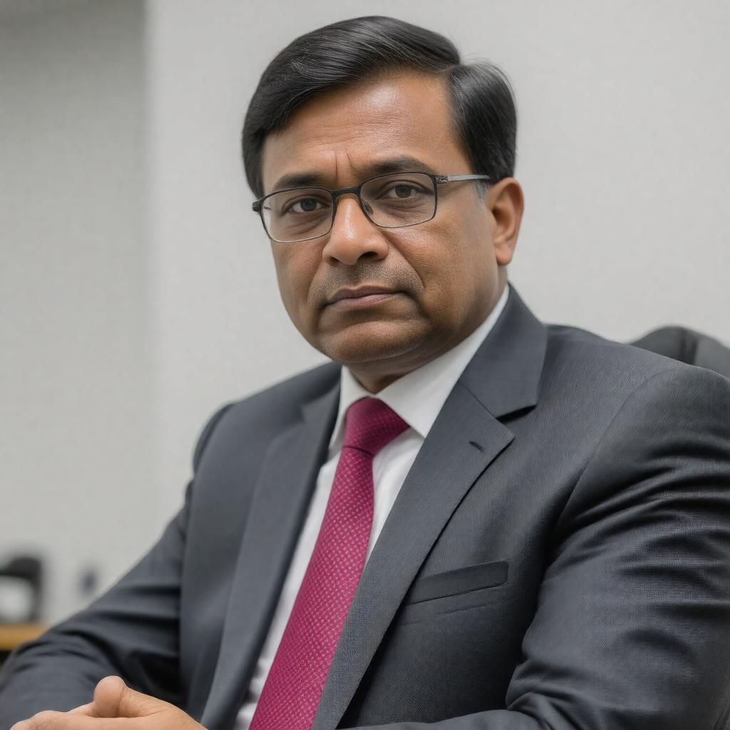 AI-created image of Urjit Patel