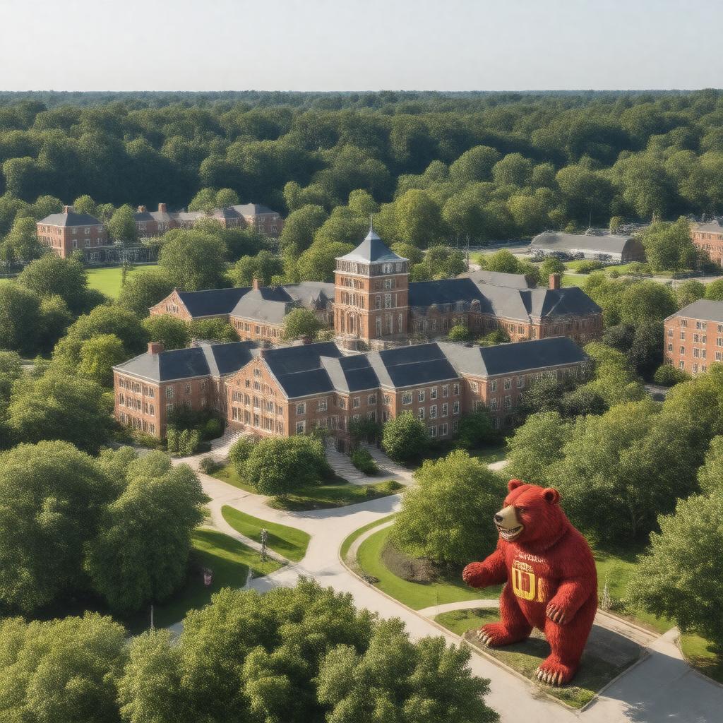 AI-created image of Ursinus College