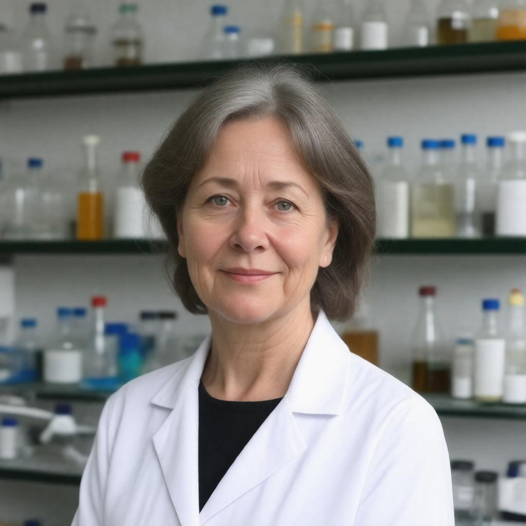 AI-created image of Ursula Frisch