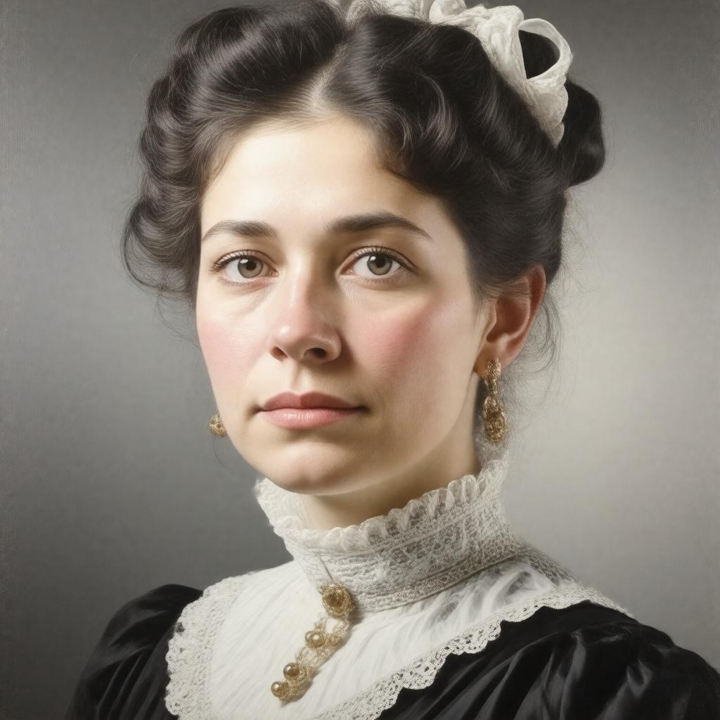 AI-created image of Ursula Nettleship