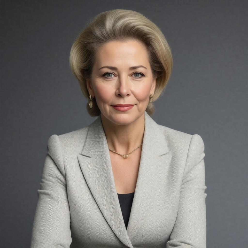 AI-created image of Ursula von der Leyen