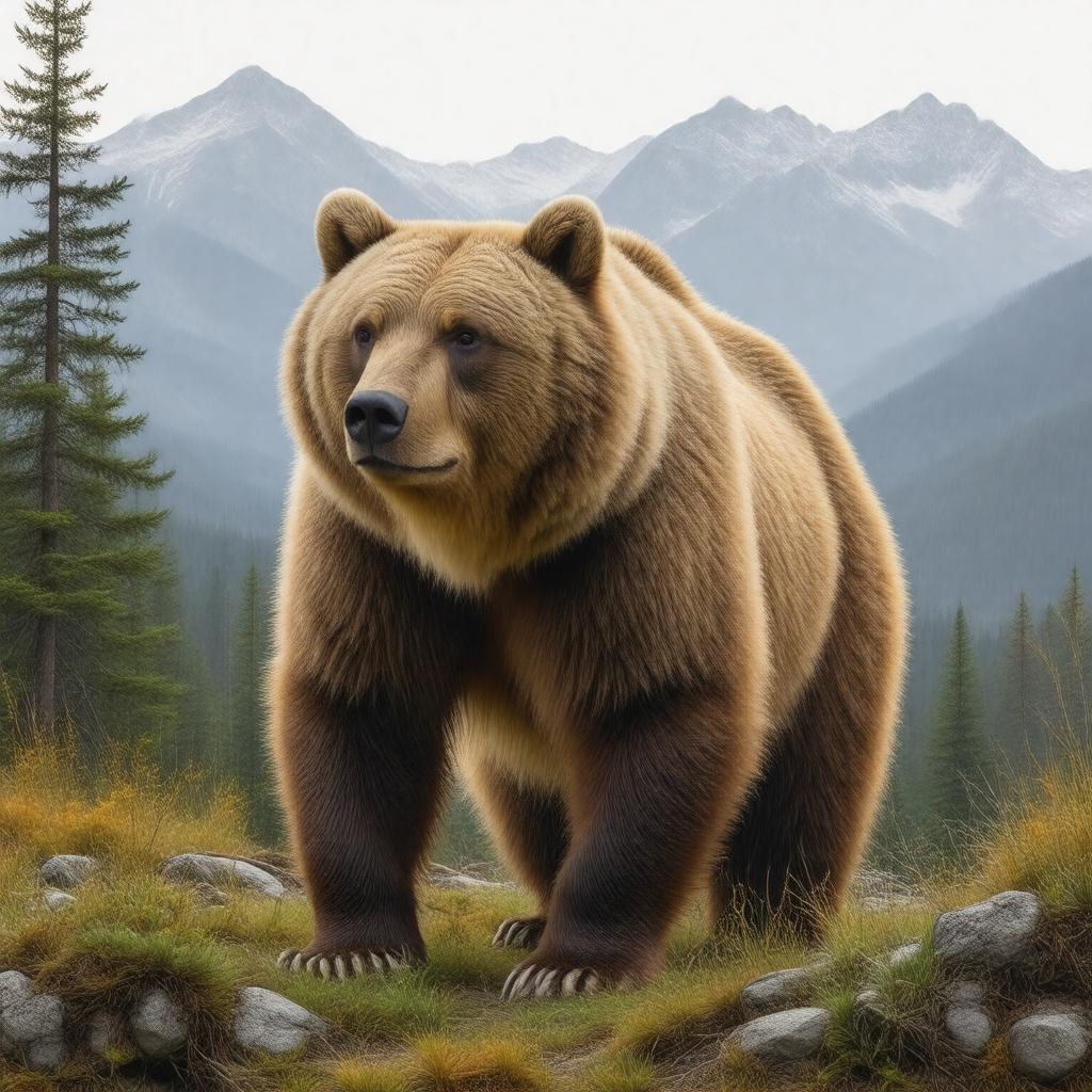 AI-created image of Ursus arctos