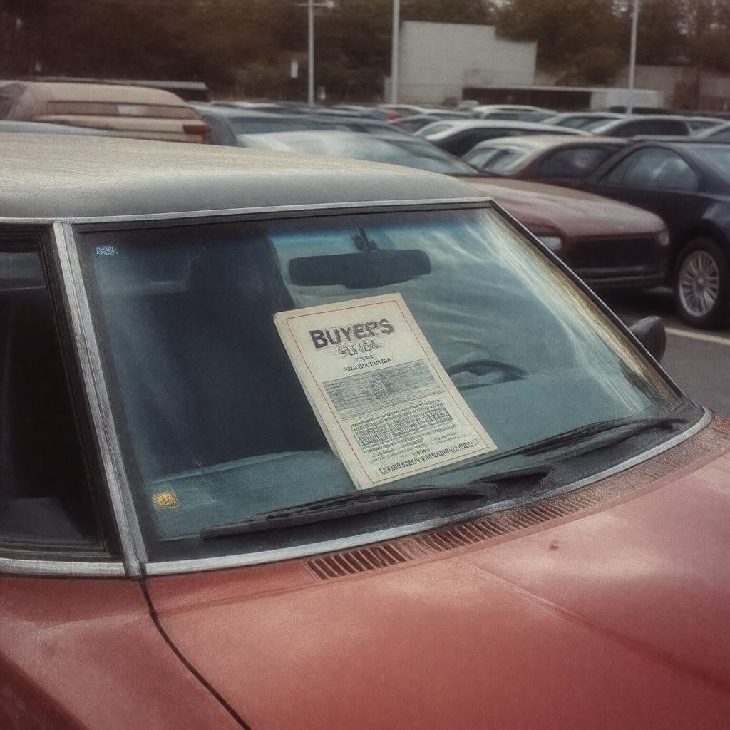 AI-created image of Used Car Rule