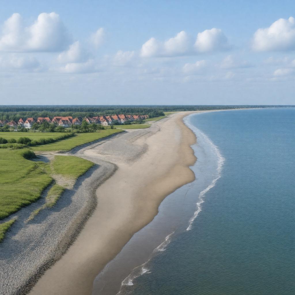 AI-created image of Usedom Island