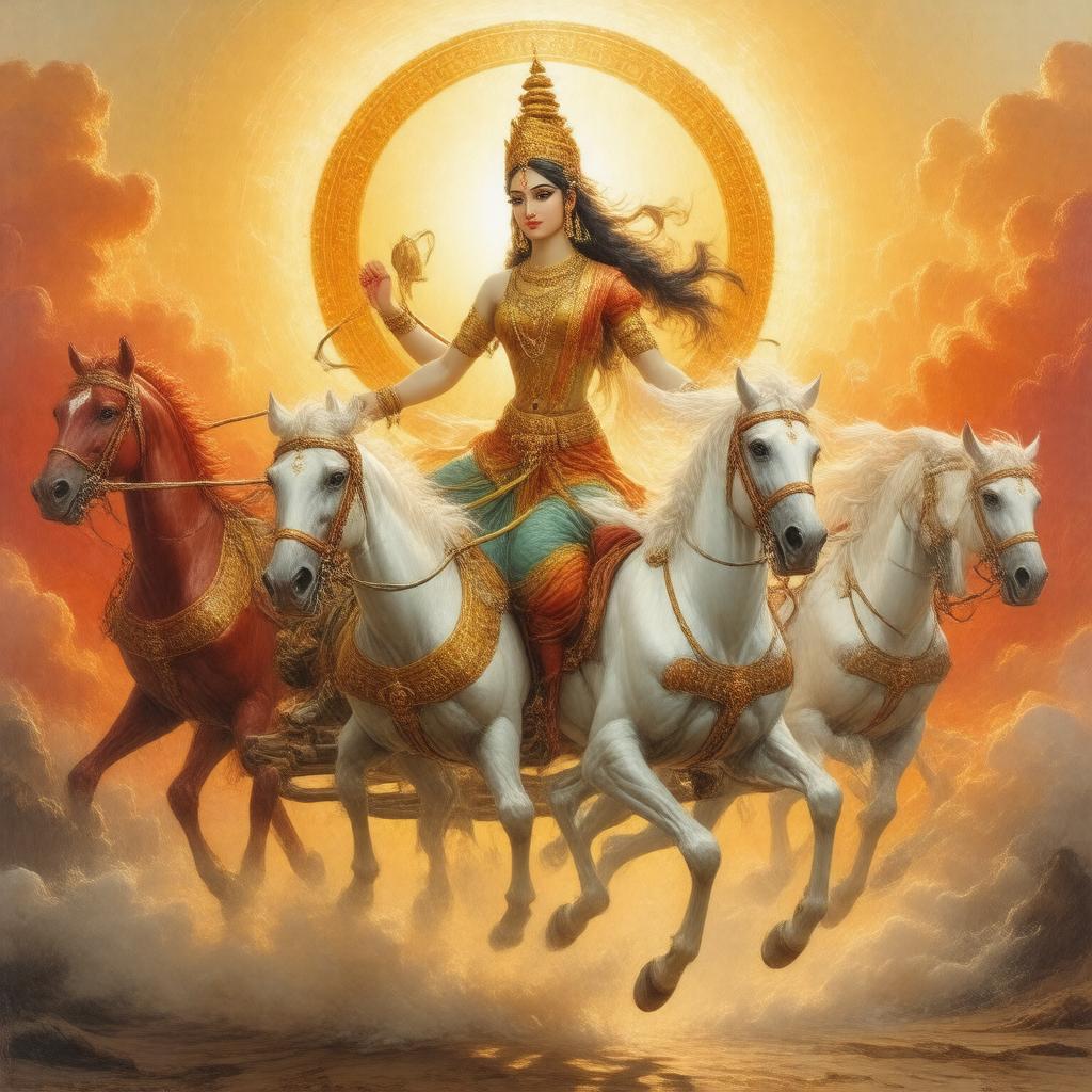 AI-created image of Ushas