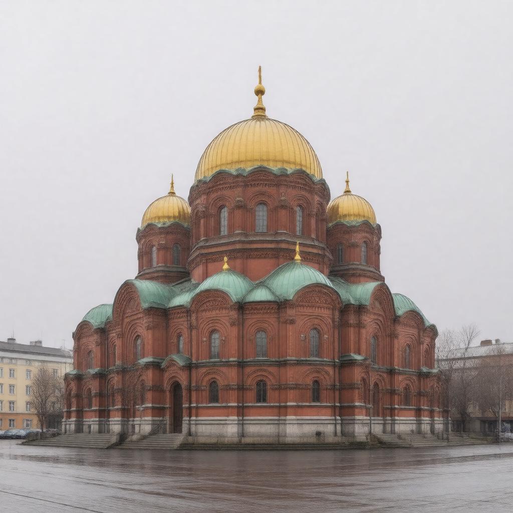 Click to view larger image AI-created image of Uspenski Cathedral