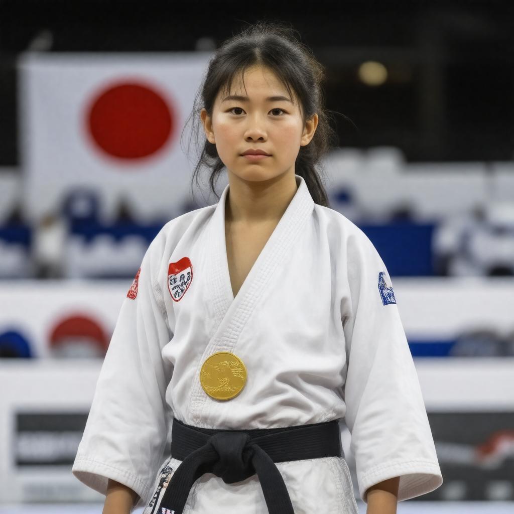 AI-created image of Uta Abe