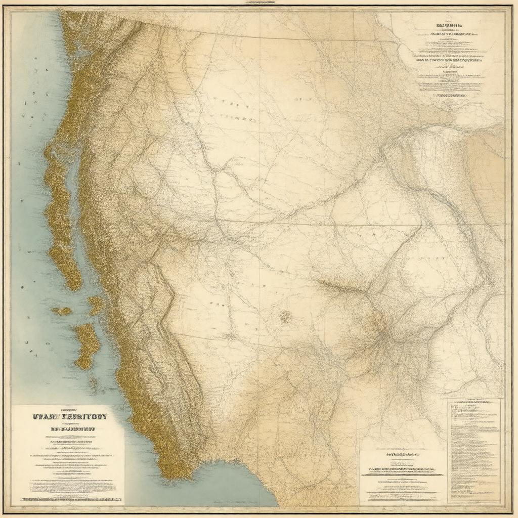 AI-created image of Utah Territory