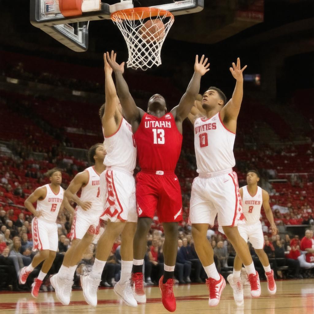AI-created image of Utah Utes