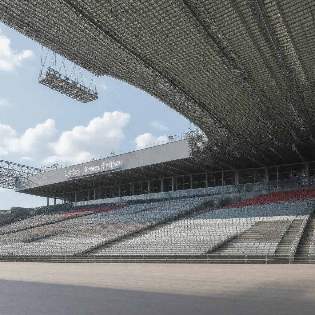 AI-created image of Utilita Arena Birmingham