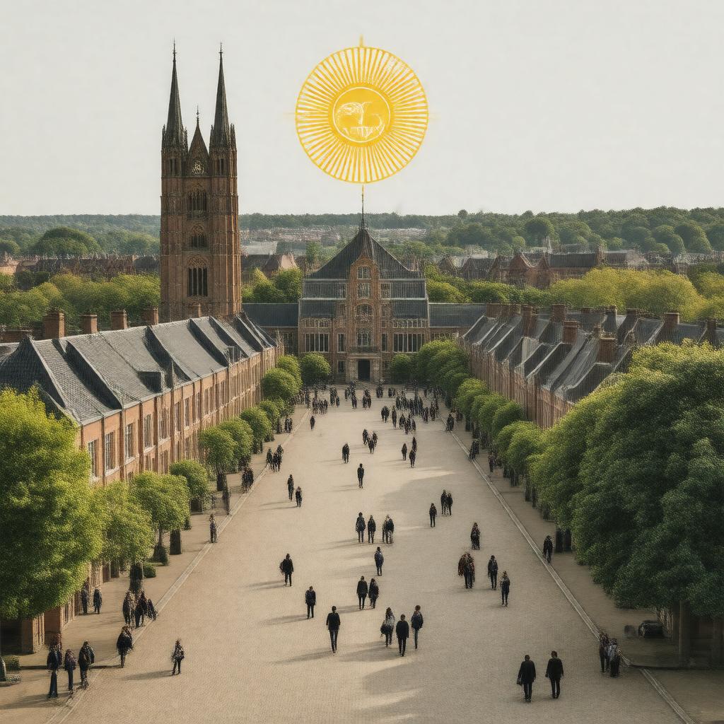 AI-created image of Utrecht University