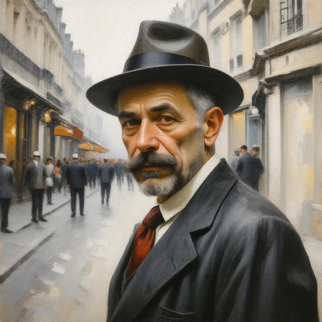AI-created image of Utrillo