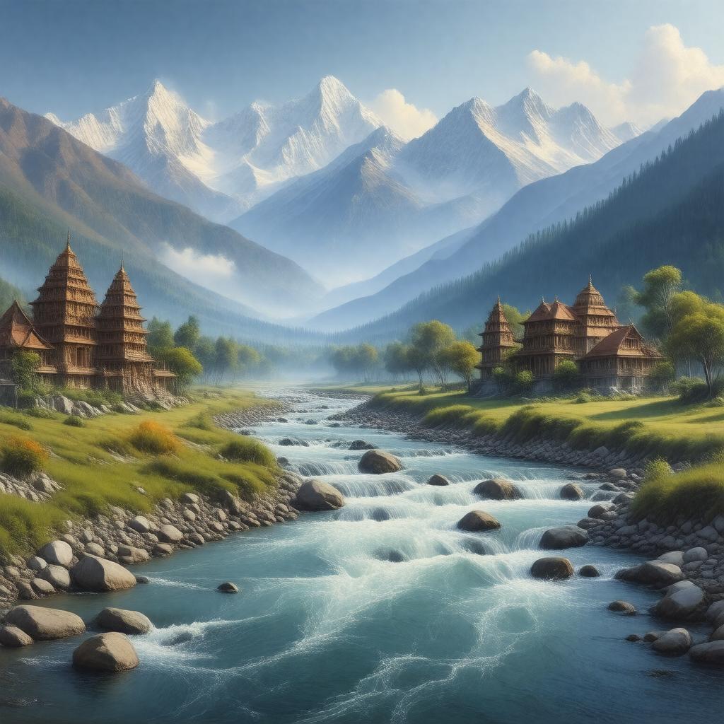 AI-created image of Uttarakhand