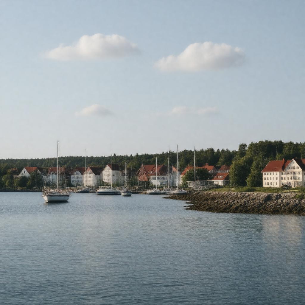 AI-created image of Uusikaupunki