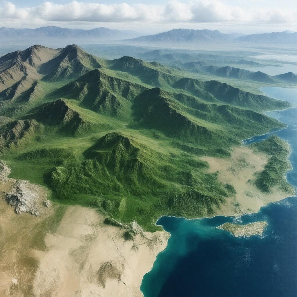 AI-created image of Uvs Nuur Basin