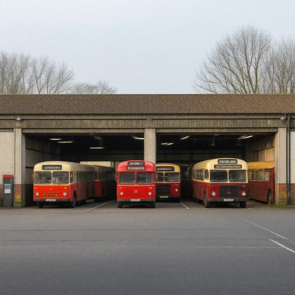 AI-created image of Uxbridge garage