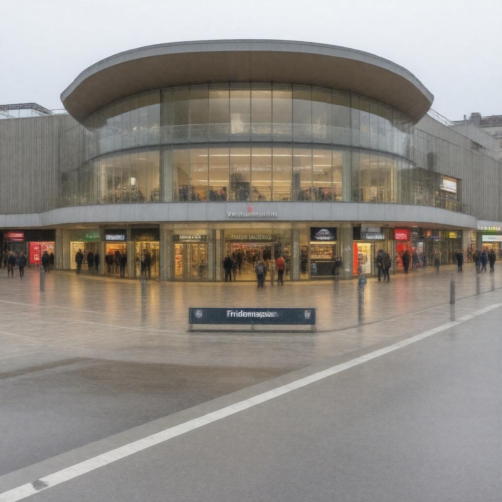 Click to view larger image AI-created image of Västermalmsgallerian