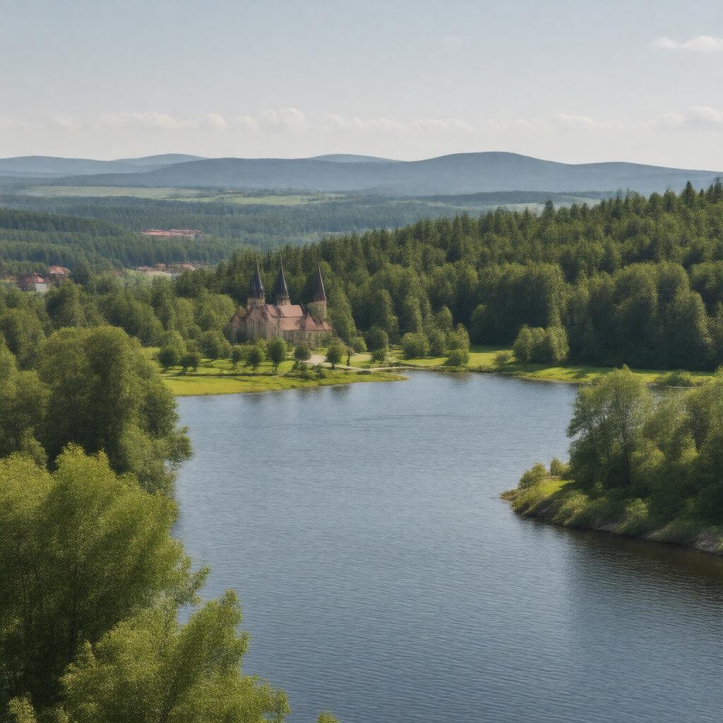 AI-created image of Västmanland