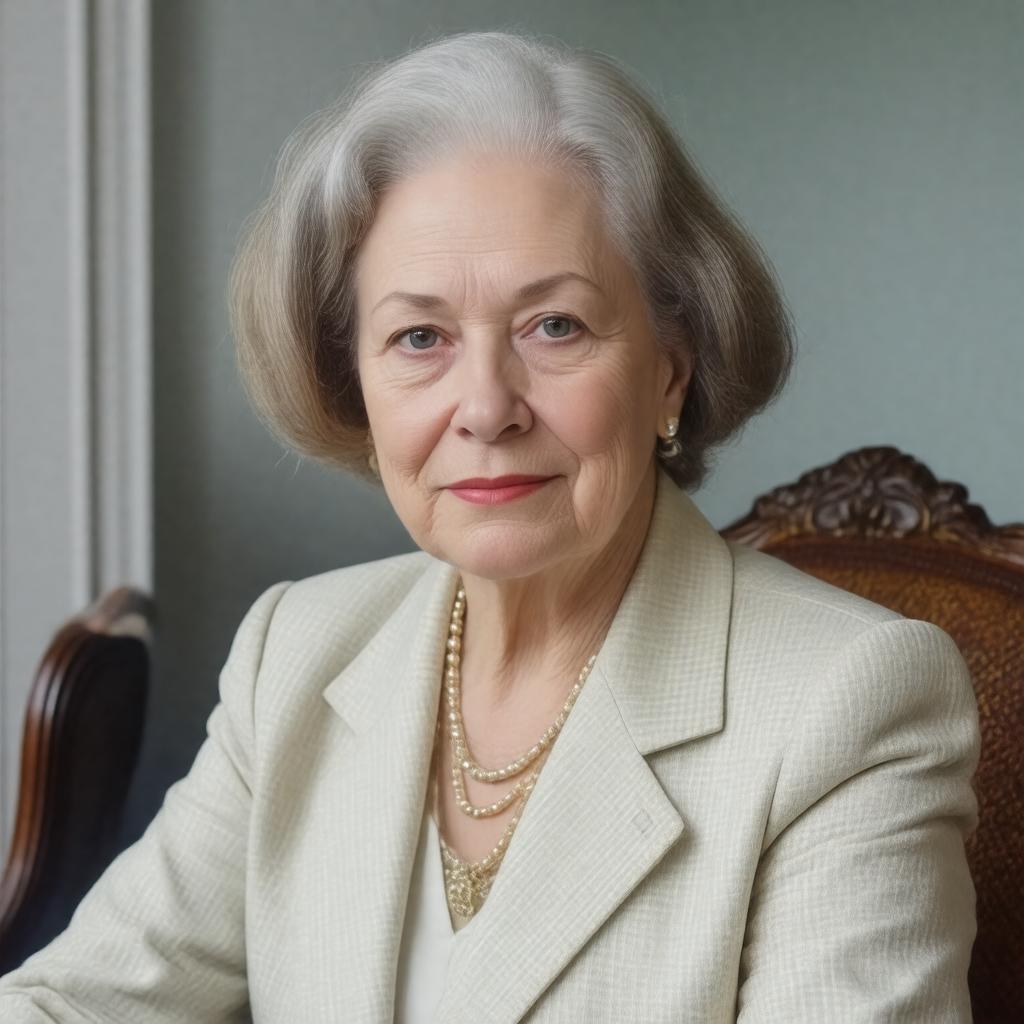 AI-created image of Véra Nabokov