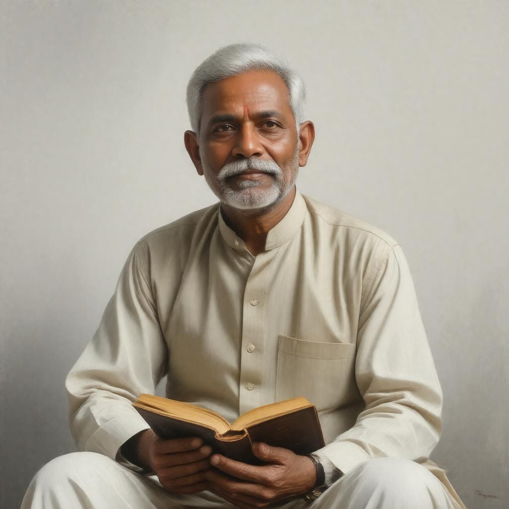 AI-created image of V. S. Khandekar