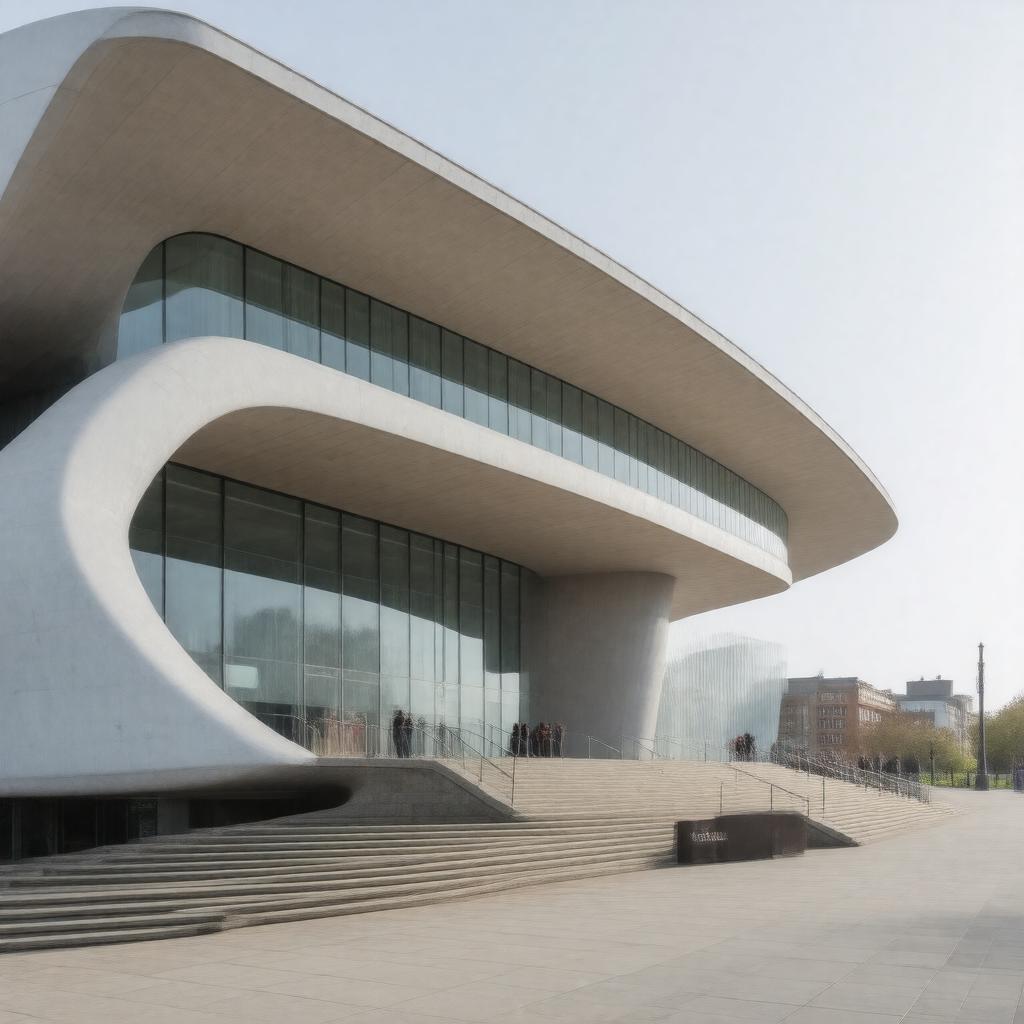 Click to view larger image AI-created image of V&A East