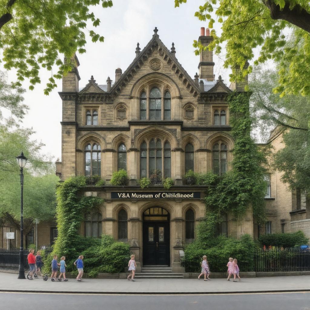 AI-created image of V&A Museum of Childhood